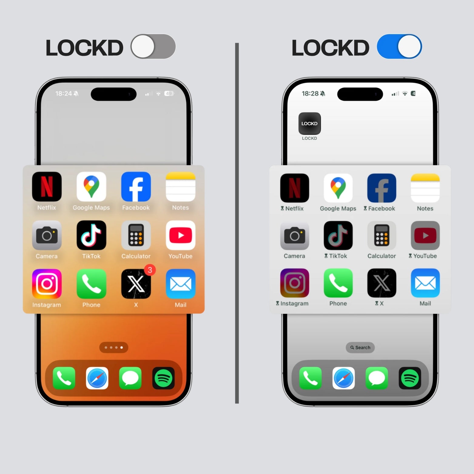 Lockd Pod – Block Distractions