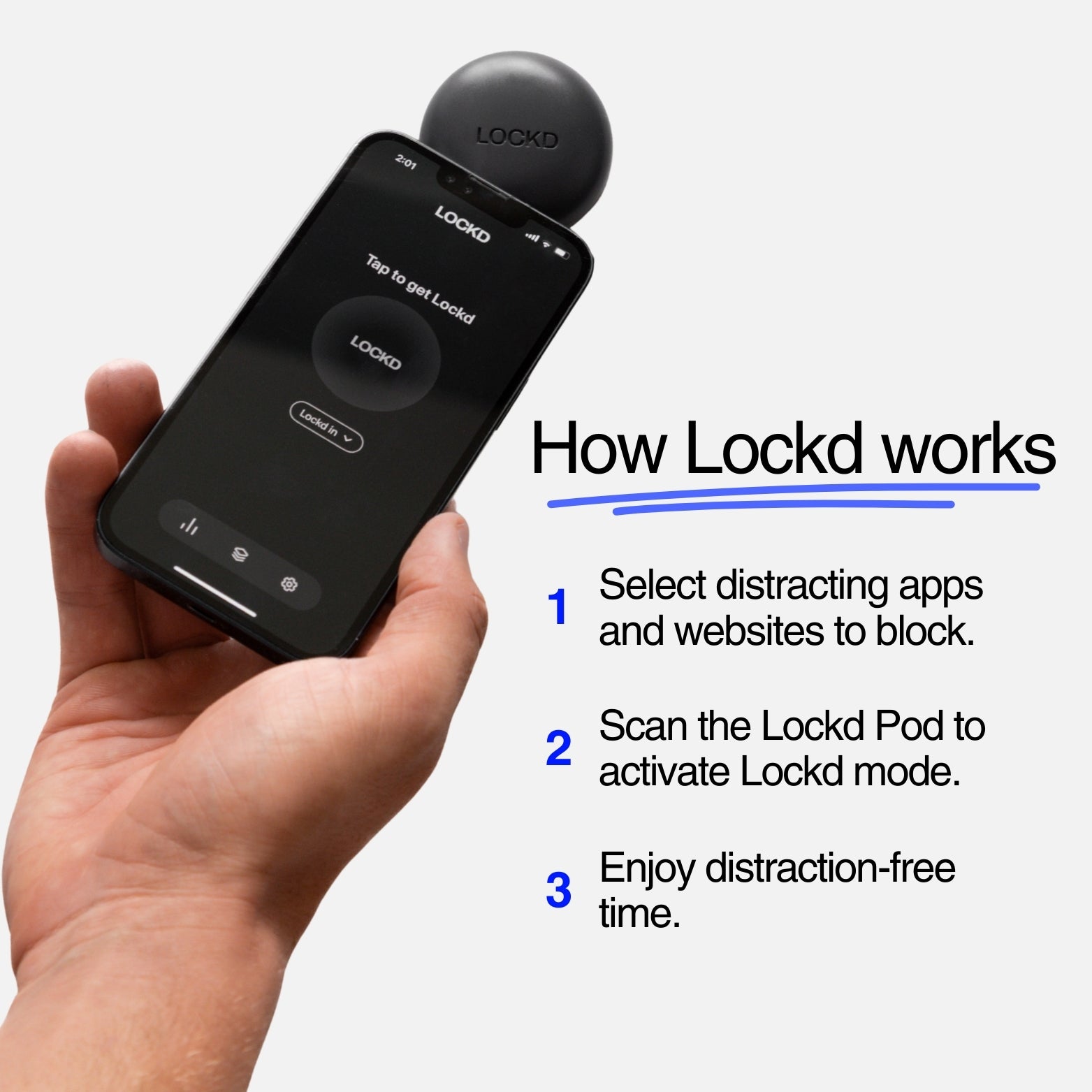 Lockd Pod – Block Distractions
